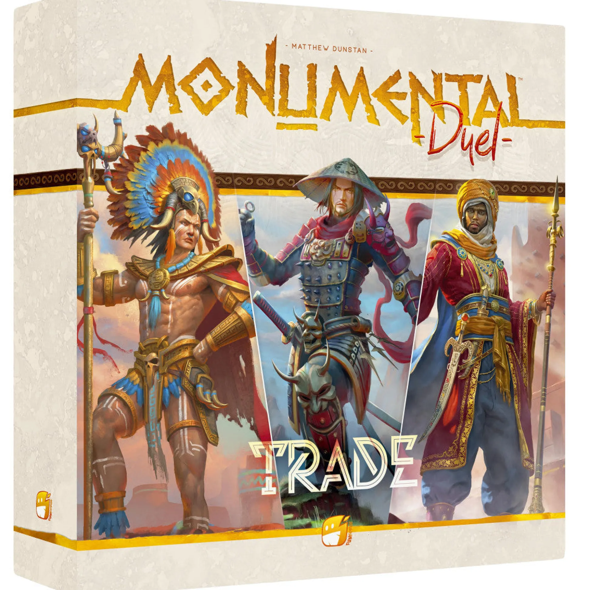 Flat River Group Monumental Duel: Trade - Epic Civilization Board Game for Two* Role-Playing Games|Board Games