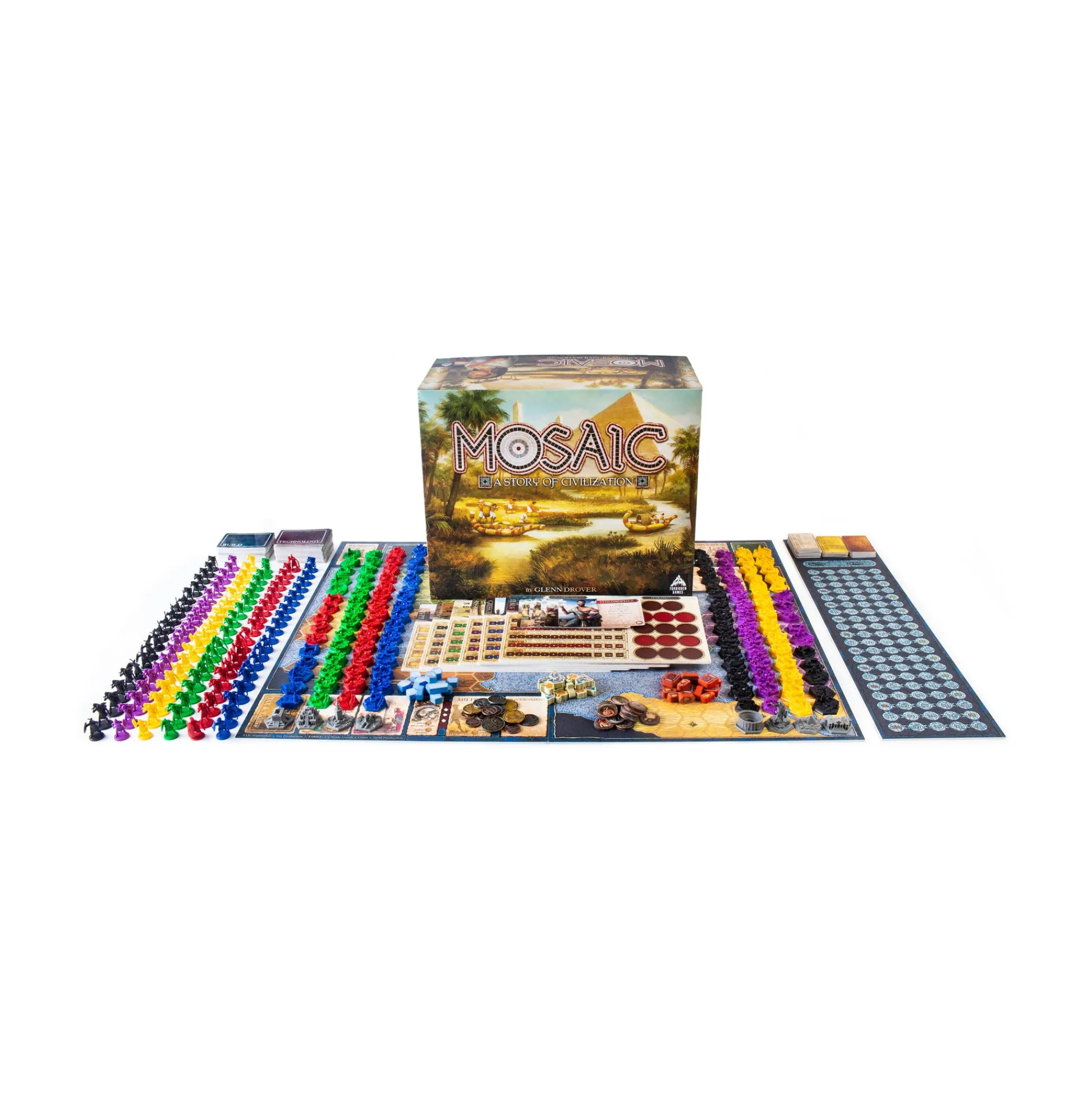 AreYouGame Mosaic: A Story of Civilization - Colossus Edition Board Game* Role-Playing Games|Board Games