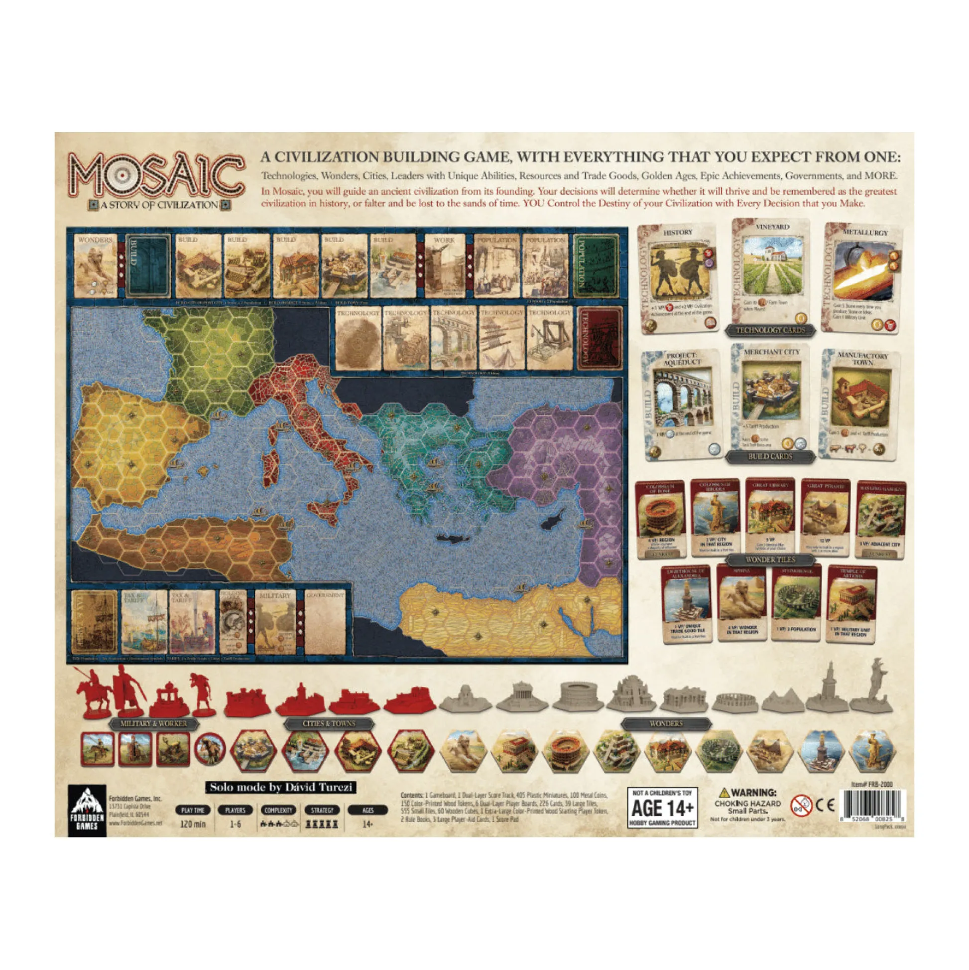 AreYouGame Mosaic: A Story of Civilization - Colossidentials Pack* Role-Playing Games|Board Games