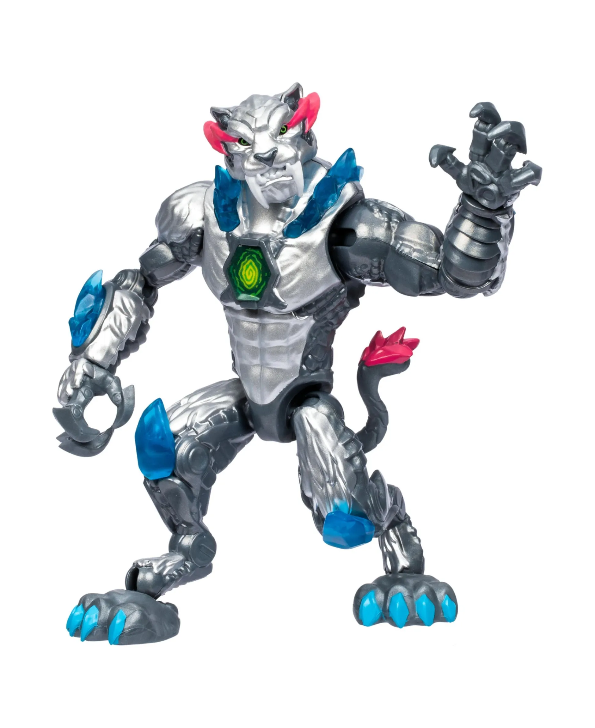 Macy's - Supplier MrBeast Lab Mutator Metallic Panther Articulated Figure* Collectible Figures & Playsets