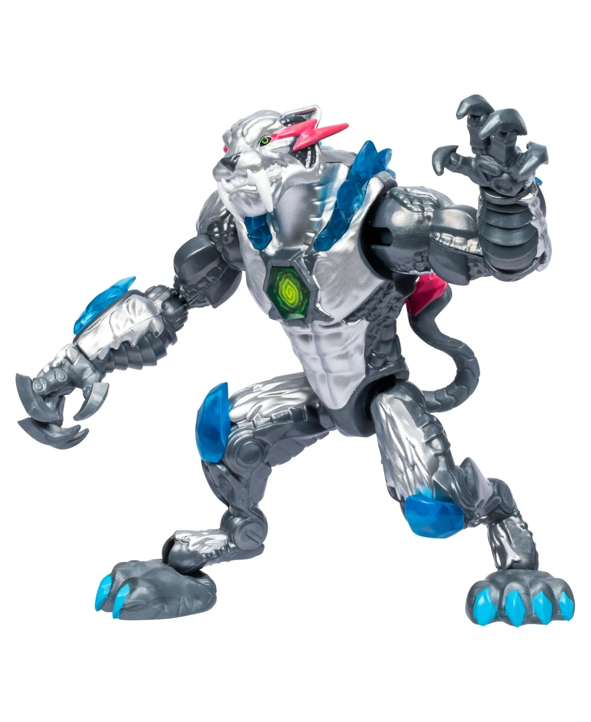 Macy's - Supplier MrBeast Lab Mutator Metallic Panther Articulated Figure* Collectible Figures & Playsets