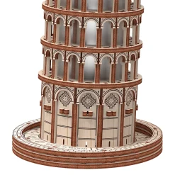 Educators Resource Mr.PLAYWOOD Leaning Tower of Pisa 3D Wooden STEM Puzzle Model* Puzzles