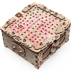 Educators Resource Mr.PLAYWOOD Secret Box Floral Fantasy 3D Wooden STEM Puzzle* Puzzles
