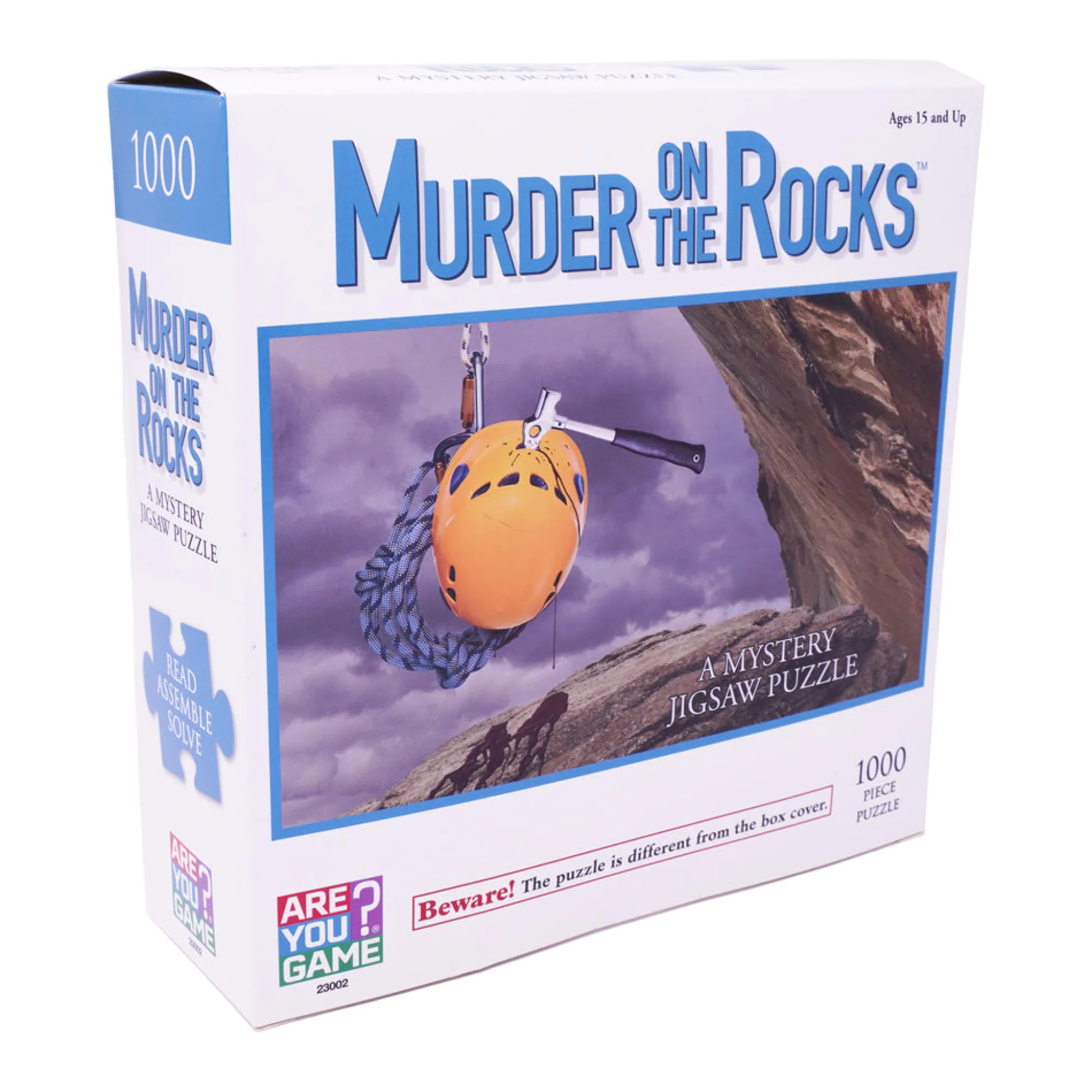AreYouGame Murder on the Rocks 1000-Piece Mystery Jigsaw Puzzle* Puzzles