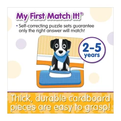 AreYouGame My First Match It! - Adorable Puppy Puzzle Game* Toddler & Preschool Games & Puzzles|Puzzles