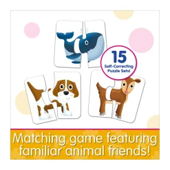 AreYouGame My First Match It! - Heads & Tails - Animal Puzzle Game* Puzzles|Preschool Education Toys & Activities