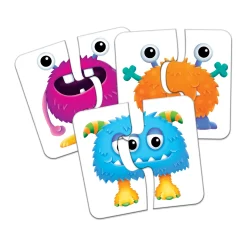 AreYouGame My First Match It! - Monster Match - Colorful Puzzle Game* Toddler & Preschool Games & Puzzles|Puzzles
