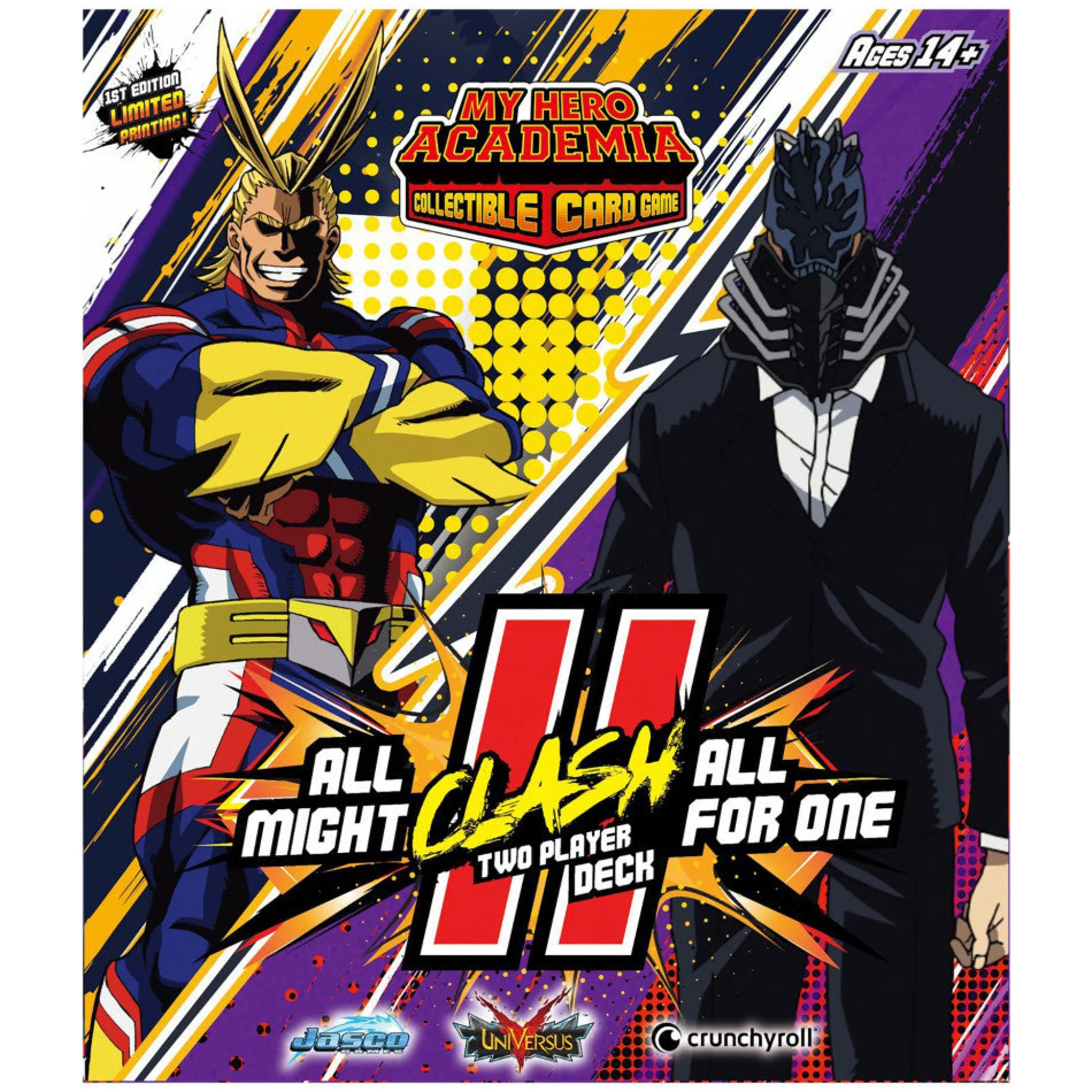 Flat River Group My Hero Academia CCG Series 4: All Might Vs All For One Duel Set* Trading Cards|Card Games