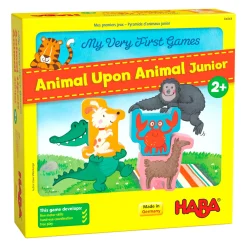 HABA USA My Very First Games - Animal Upon Animal Junior - Stacking Fun for Toddlers* Preschool Education Toys & Activities