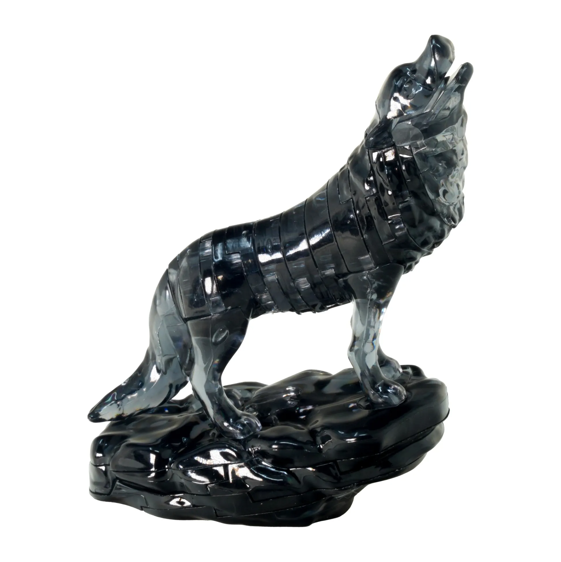 AreYouGame Mystic Black Wolf 3D Crystal Puzzle: 37 Pieces* Puzzles