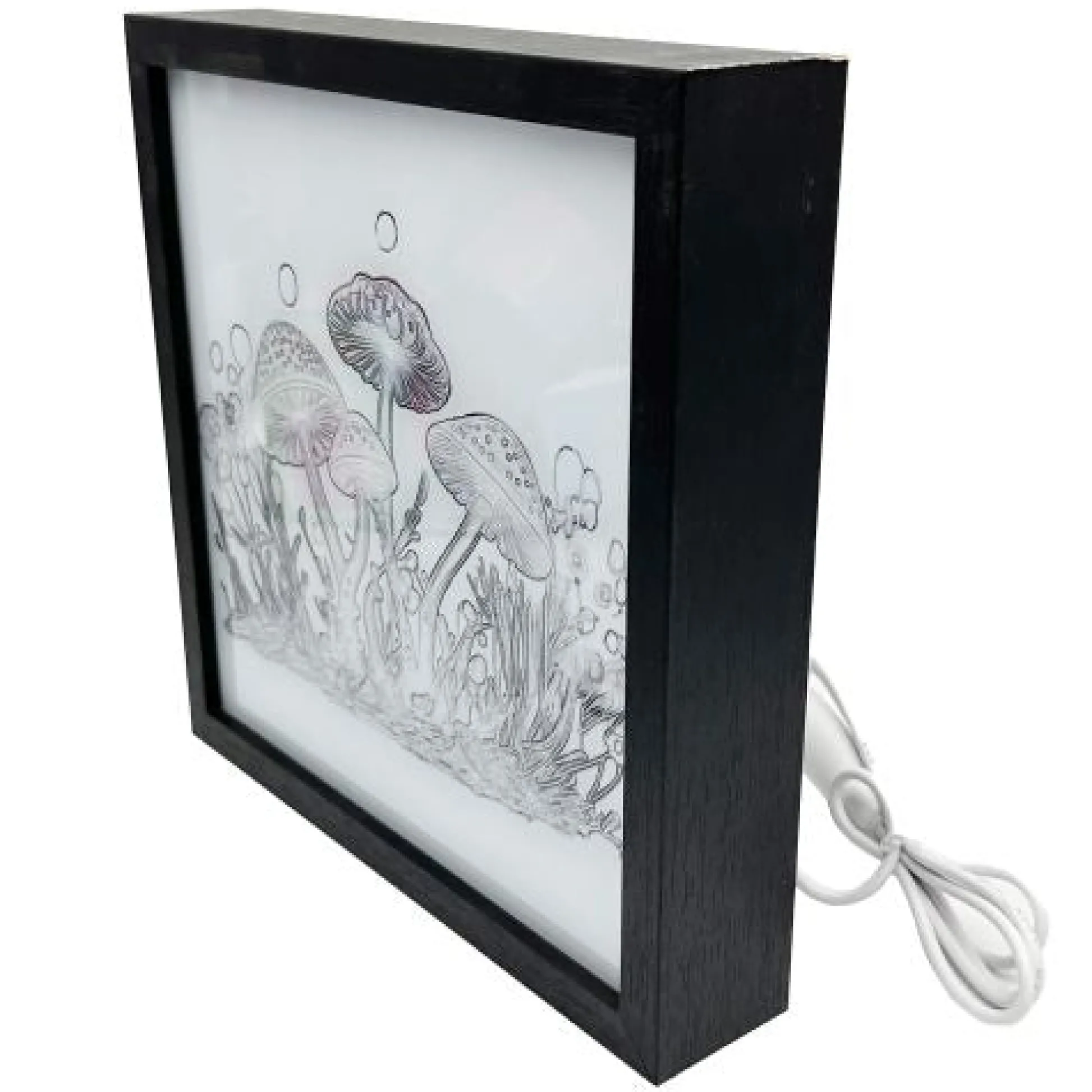 Calendar Holdings, LLC Mystical Mushroom Flowing Light Box - USB-Powered Neon Glow* Electronics