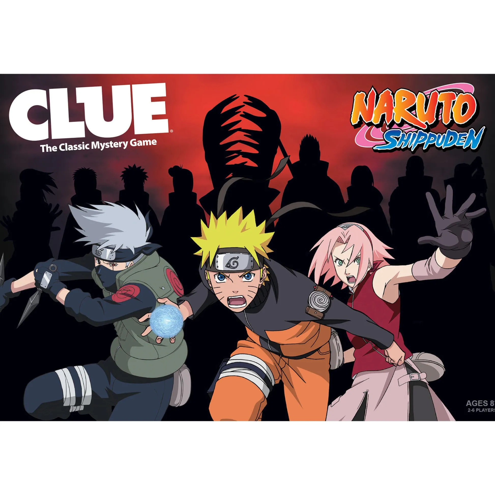 Educators Resource Naruto Shippuden CLUE Board Game* Board Games|Role-Playing Games