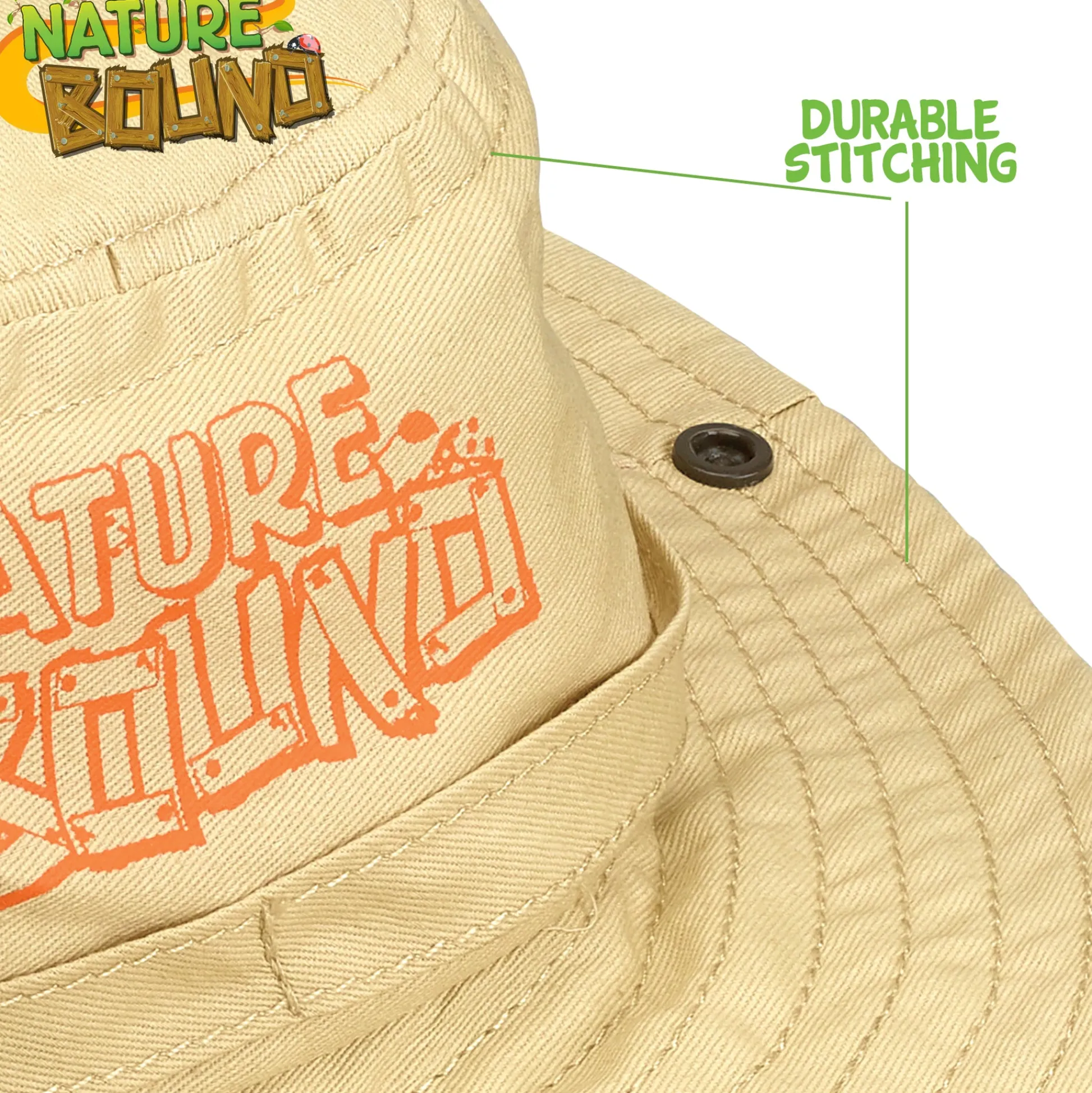 Flat River Group Nature Bound Explorer Safari Hat - Adventure Cap for Kids* Dress Up & Accessories|Dress Up