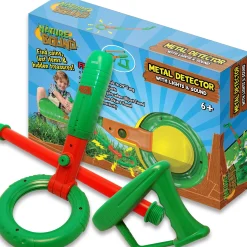Flat River Group Nature Bound Green-Orange Treasure Finder Metal Detector for Kids* Science & Discovery