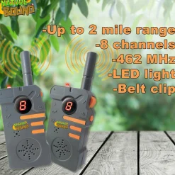 Flat River Group Nature Bound Walkie Talkies for Kids - Outdoor Adventure Set* Nerf & Toy Blasters|Nerf & Toy Blasters