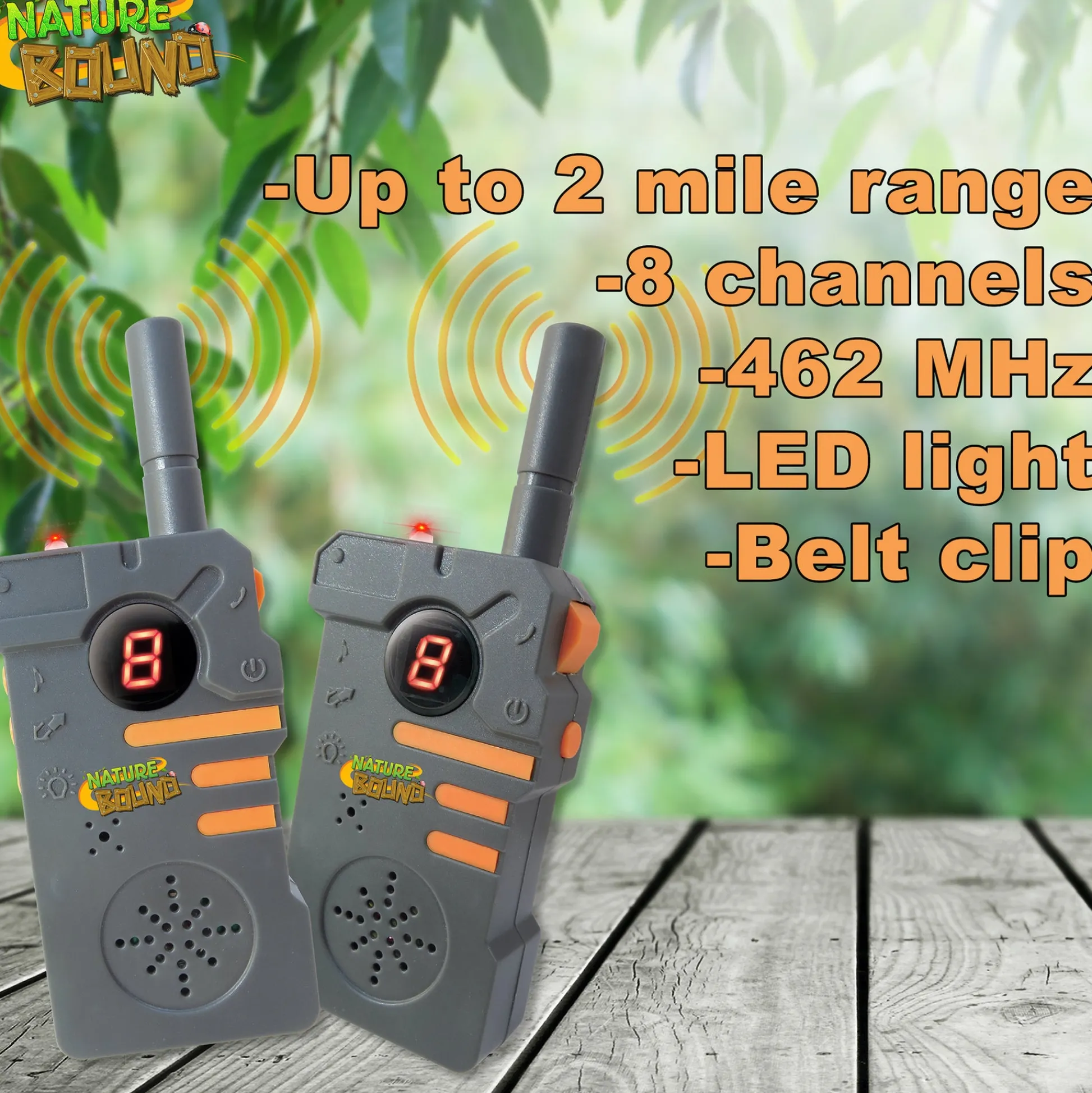 Flat River Group Nature Bound Walkie Talkies for Kids - Outdoor Adventure Set* Nerf & Toy Blasters|Nerf & Toy Blasters