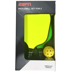 The Distribution Solutions Neon Pickleball Set – Flashy Fun with 2 Neon Paddles and Balls* Toy Sports