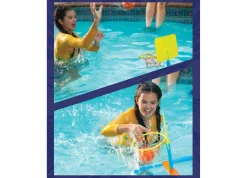 Macy's - Supplier Nerf Super Soaker Dunk It Pool Hoops Set - Inflatable Basketball Game for Poolside Fun* Swimming Pools & Water Toys