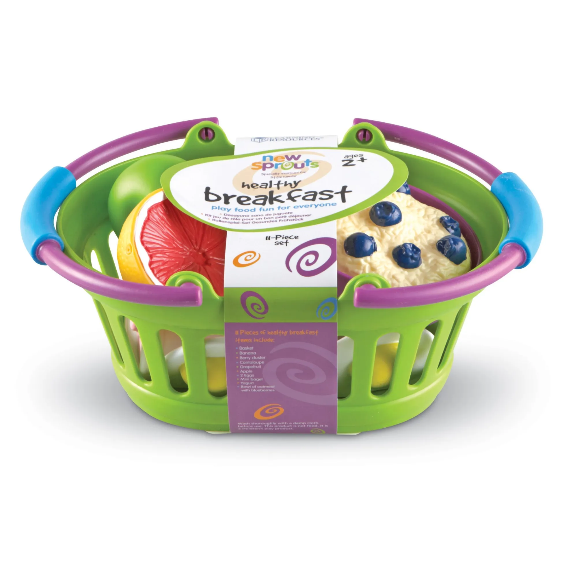 AreYouGame New Sprouts - Healthy Breakfast Playset for Toddlers* Kitchens & Play Food|Dress Up