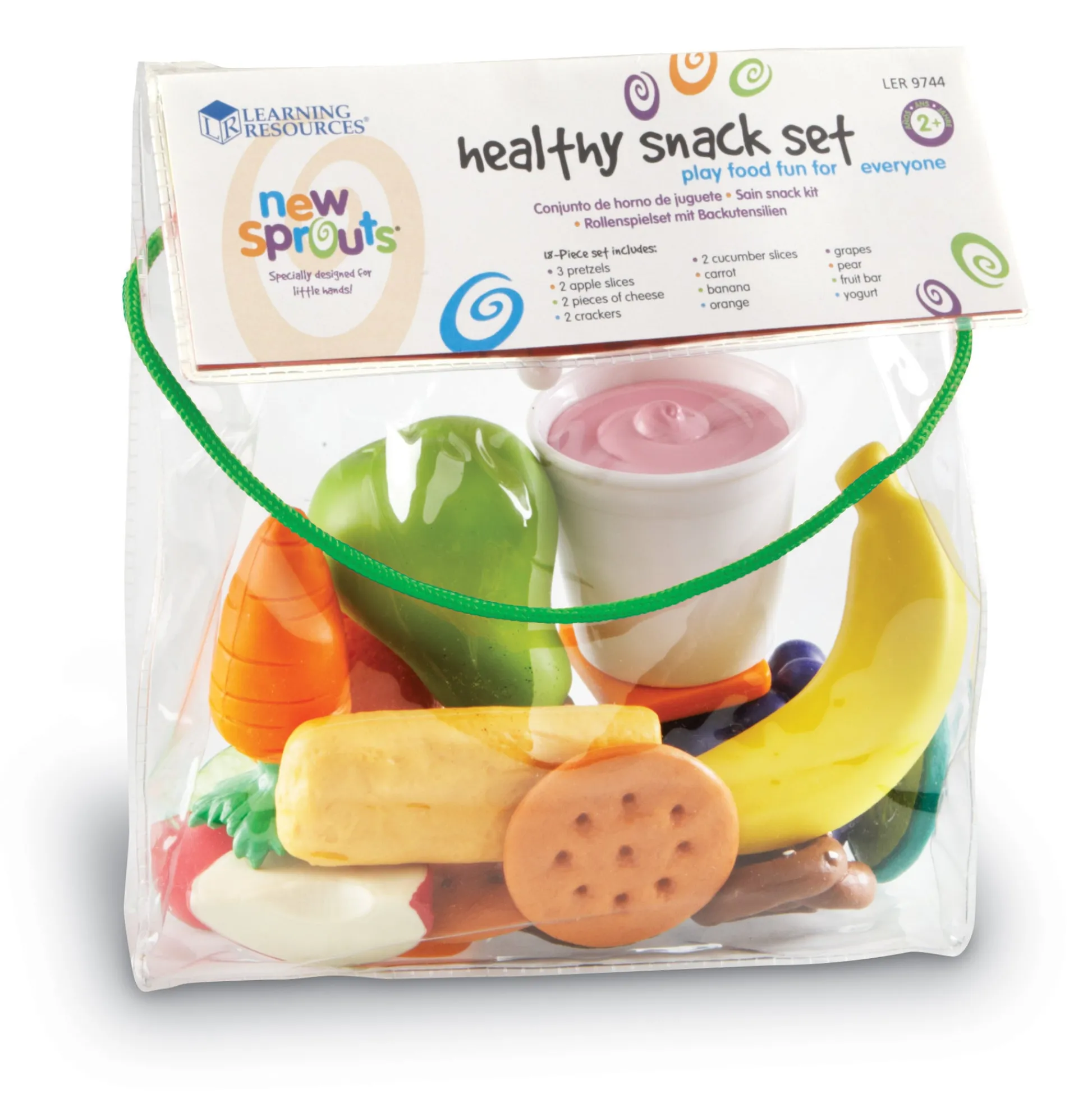 AreYouGame New Sprouts Playtime Healthy Snack Set* Kitchens & Play Food|Dress Up