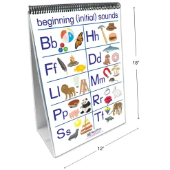 Educators Resource NewPath Learning Early Childhood ELA Readiness Flip Chart - Phonemic Awareness* Reading, Writing & Speech