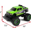 Flat River Group NKOK Mean Machines RC Ram 2500 Power Wagon - Green* Rc Cars & Flight