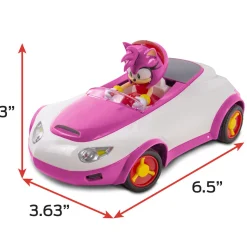 Flat River Group NKOK Team Sonic Racing RC - Amy Rose - Pink 1:28 Scale Vehicle* Rc Cars & Flight