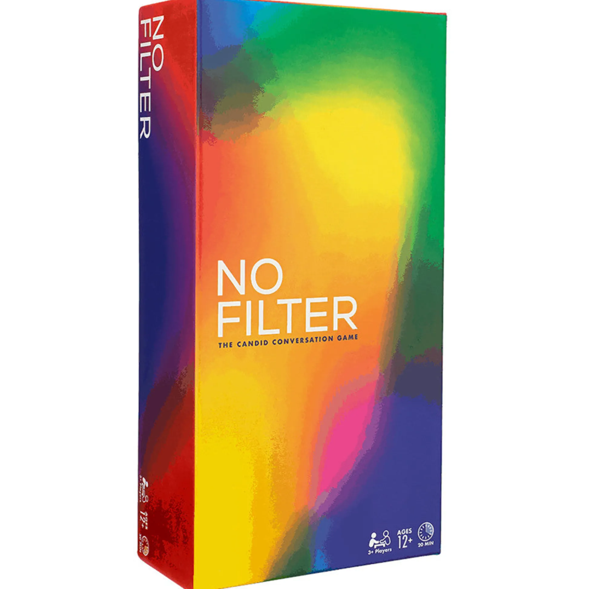 Flat River Group No Filter Candid Conversation Game by Big G Creative, 3+ Players, Ages 12+* Social & Emotional Skills|Family & Entertainments Games