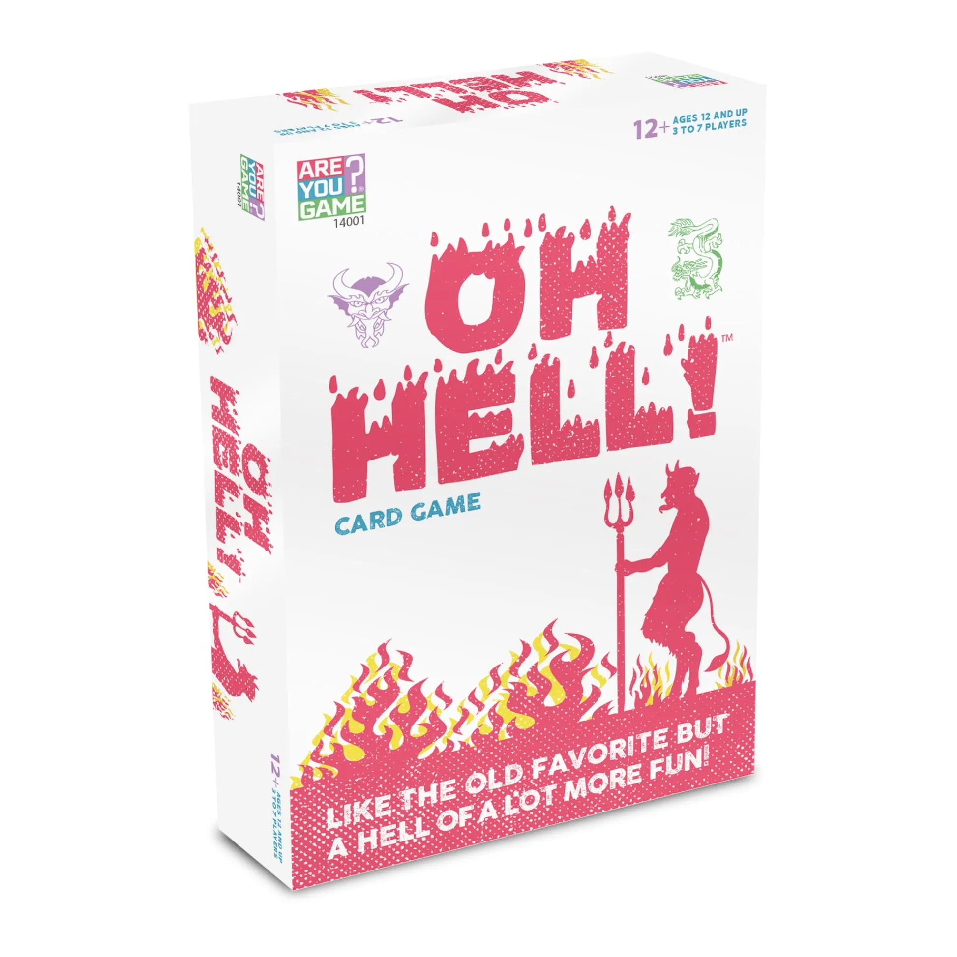 AreYouGame Oh Hell Vintage Card Game: Strategy and Luck Deck Game* Card Games