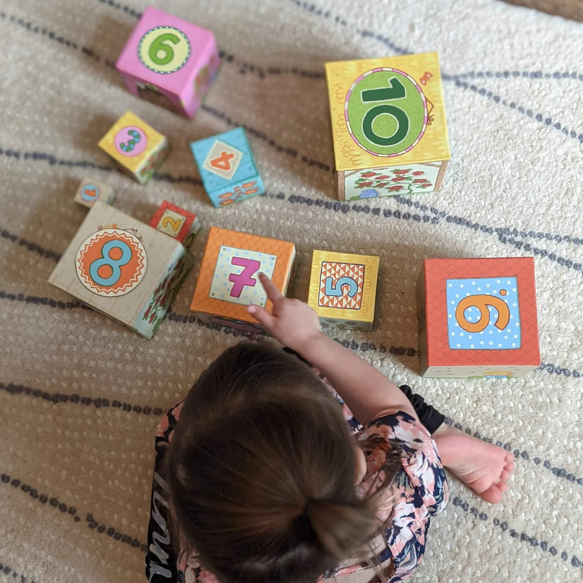 HABA USA On the Farm Cardboard Stacking & Nesting Cubes - Educational Toy for Toddlers* Blocks, Sorting & Stacking Toys
