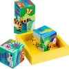 Flat River Group Orange Tree Toys Jungle Animals Wooden Block Puzzle - Ages 12 Months+* Puzzles