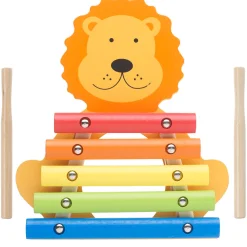 Flat River Group Orange Tree Toys Rainbow Lion Xylophone - Wooden Musical Instrument Toy for Toddlers* Preschool Education Toys & Activities