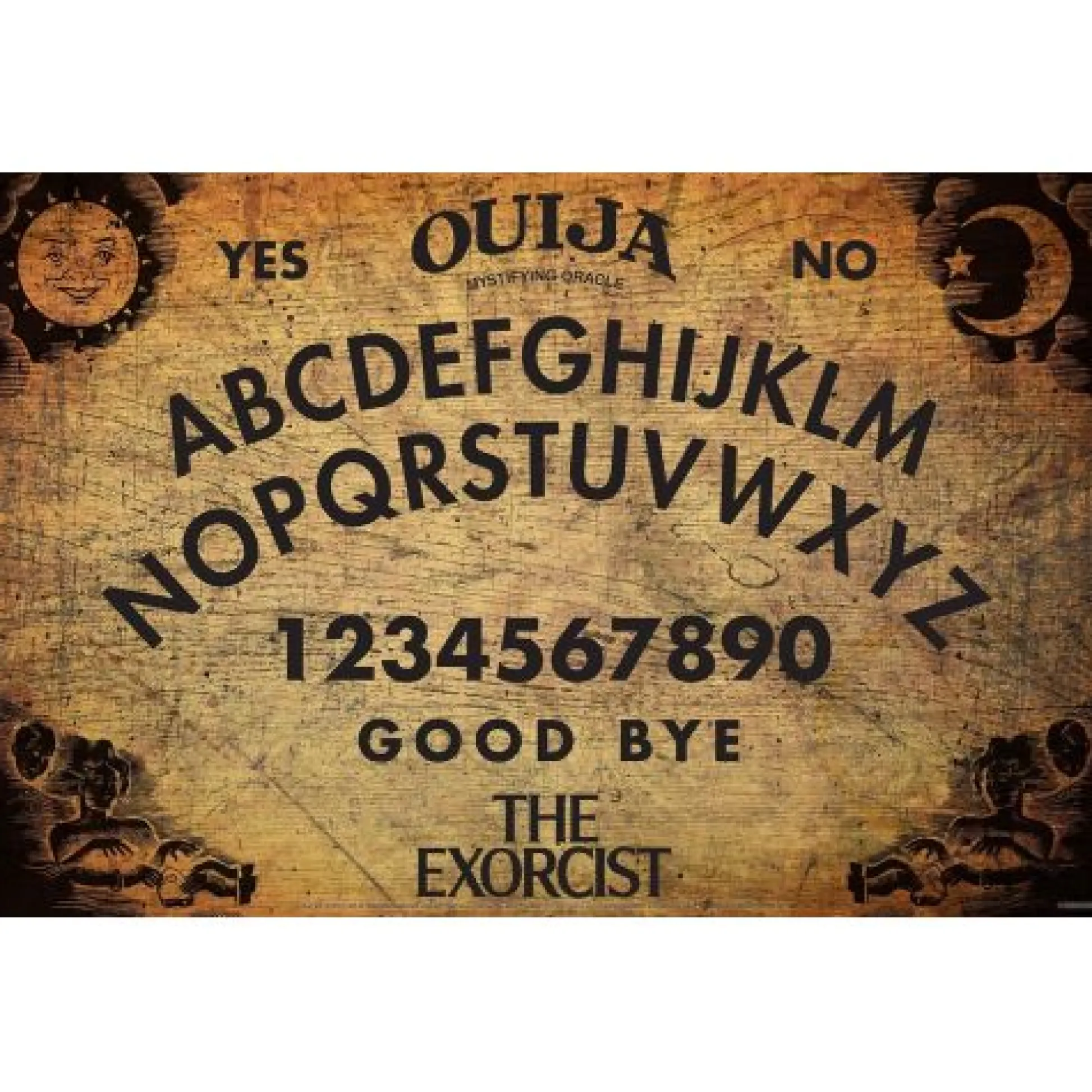 Calendar Holdings, LLC Ouija The Exorcist Game Officially Licensed Glow-in-the-Dark Board* Role-Playing Games|Board Games
