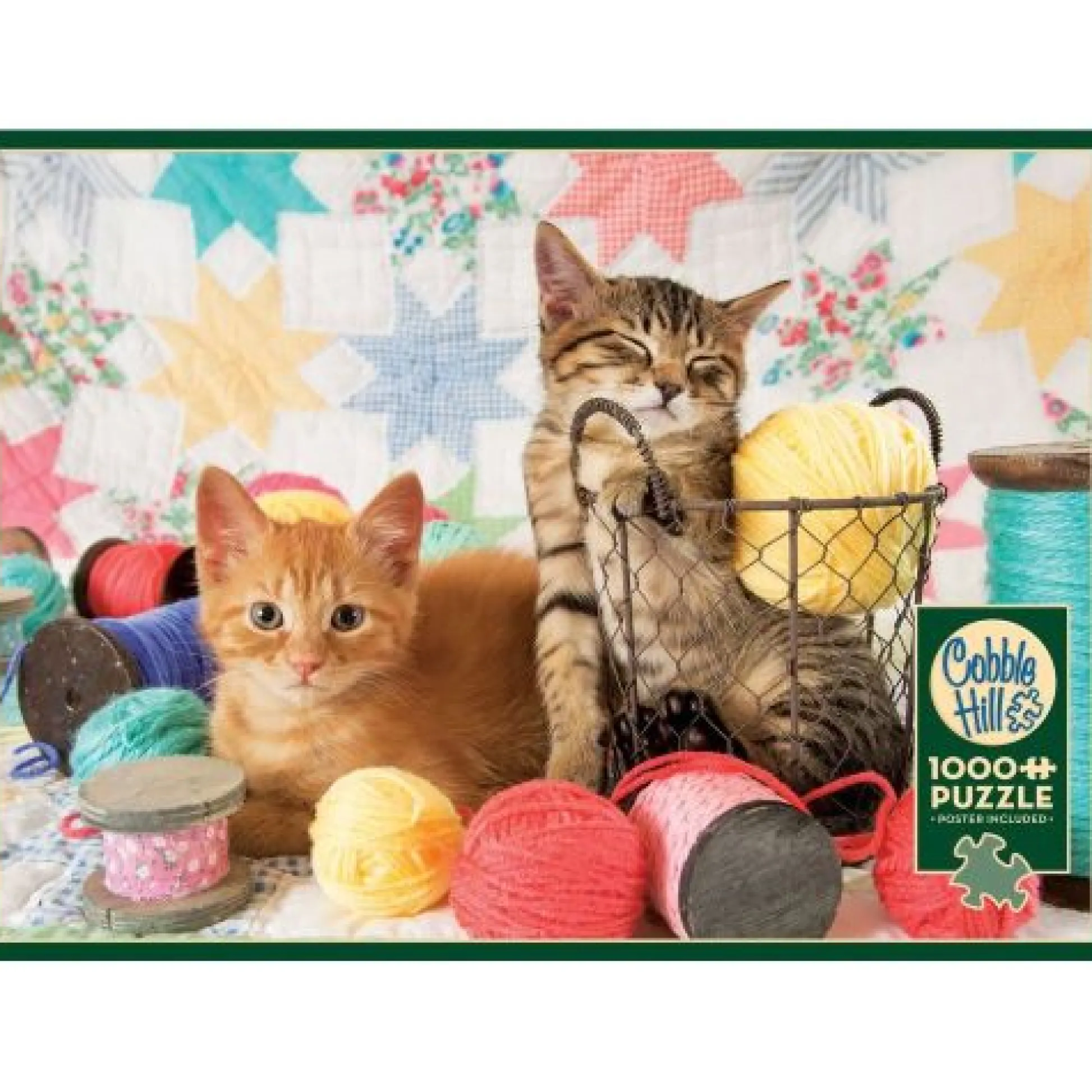 Calendar Holdings, LLC Outset Media Balls of Fluff Kittens & Yarn Jigsaw Puzzle - 1000 pc* Puzzles