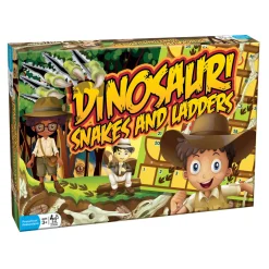 Flat River Group Outset Media Dinosaur Snakes and Ladders Board Game* Role-Playing Games|Board Games