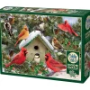 Calendar Holdings, LLC Outset Media Festive Feast Winter Birds Jigsaw Puzzle - 1000 pc* Puzzles