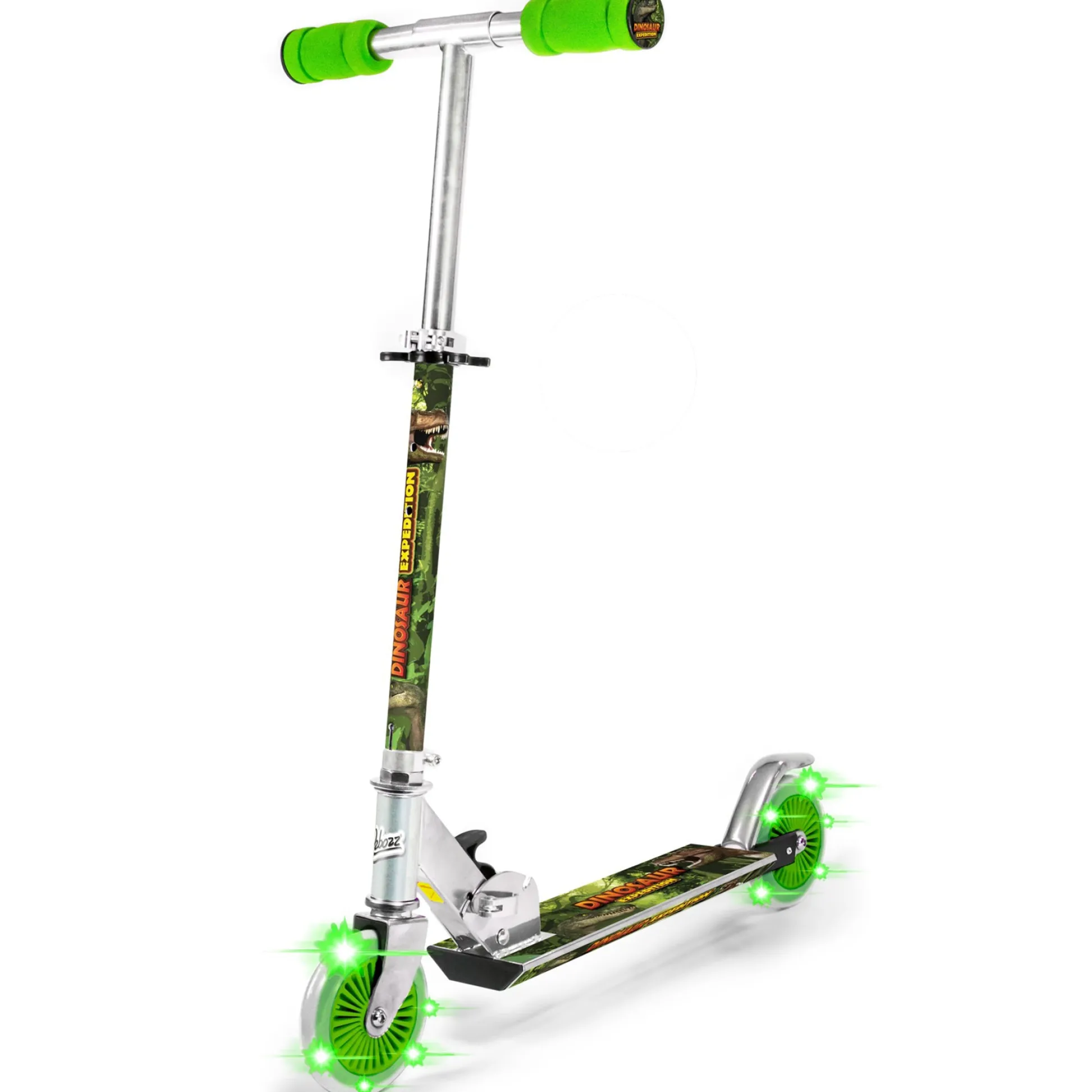 Flat River Group Ozbozz Dinosaur-Themed Scooter with Light-Up Wheels* Ride-Ons