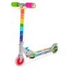 Flat River Group Ozbozz Flashing Scooter - Rainbow Delight with Light-Up Magic* Ride-Ons