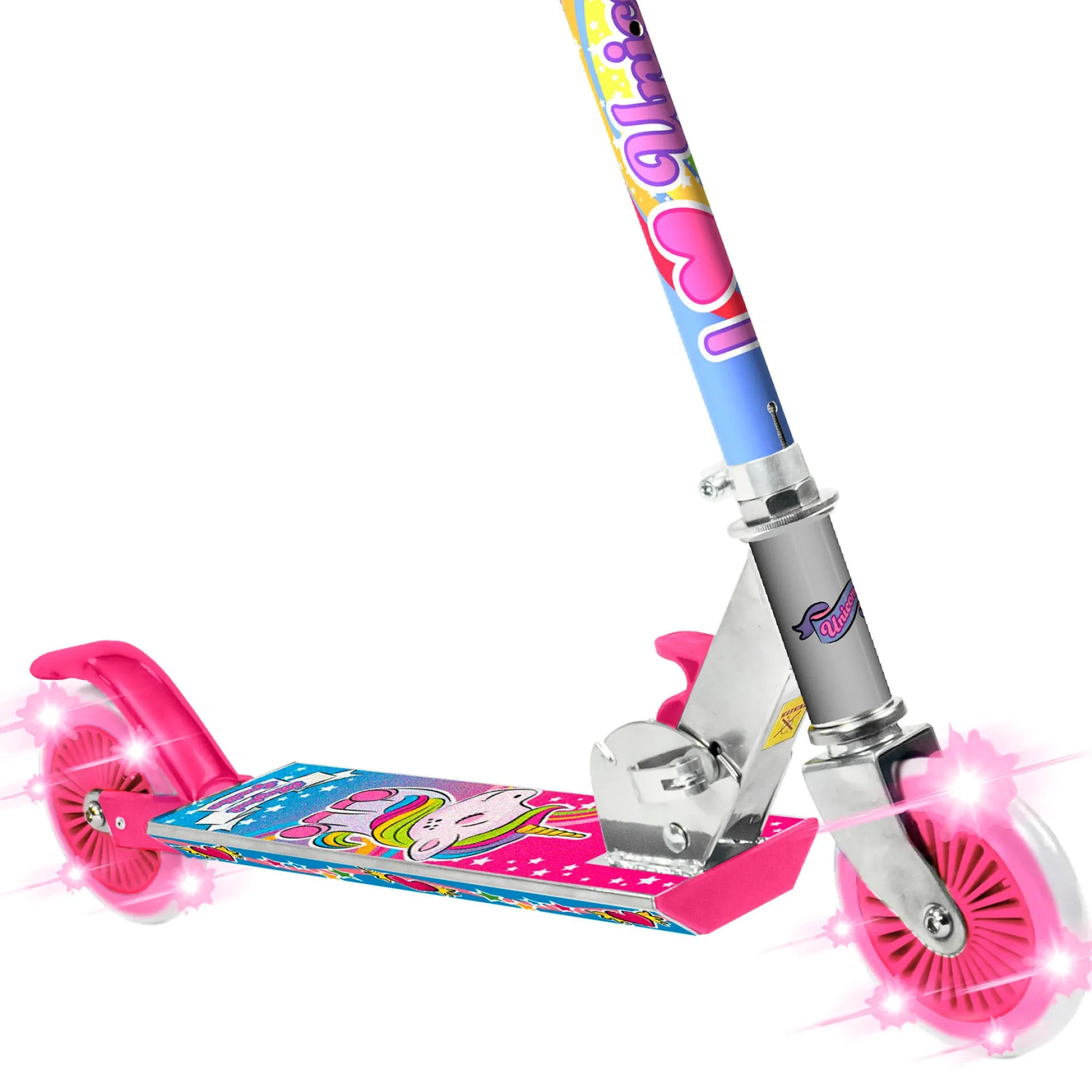 Flat River Group Ozbozz Unicorn Magical Sparkles Scooter with Flashing Wheels* Ride-Ons