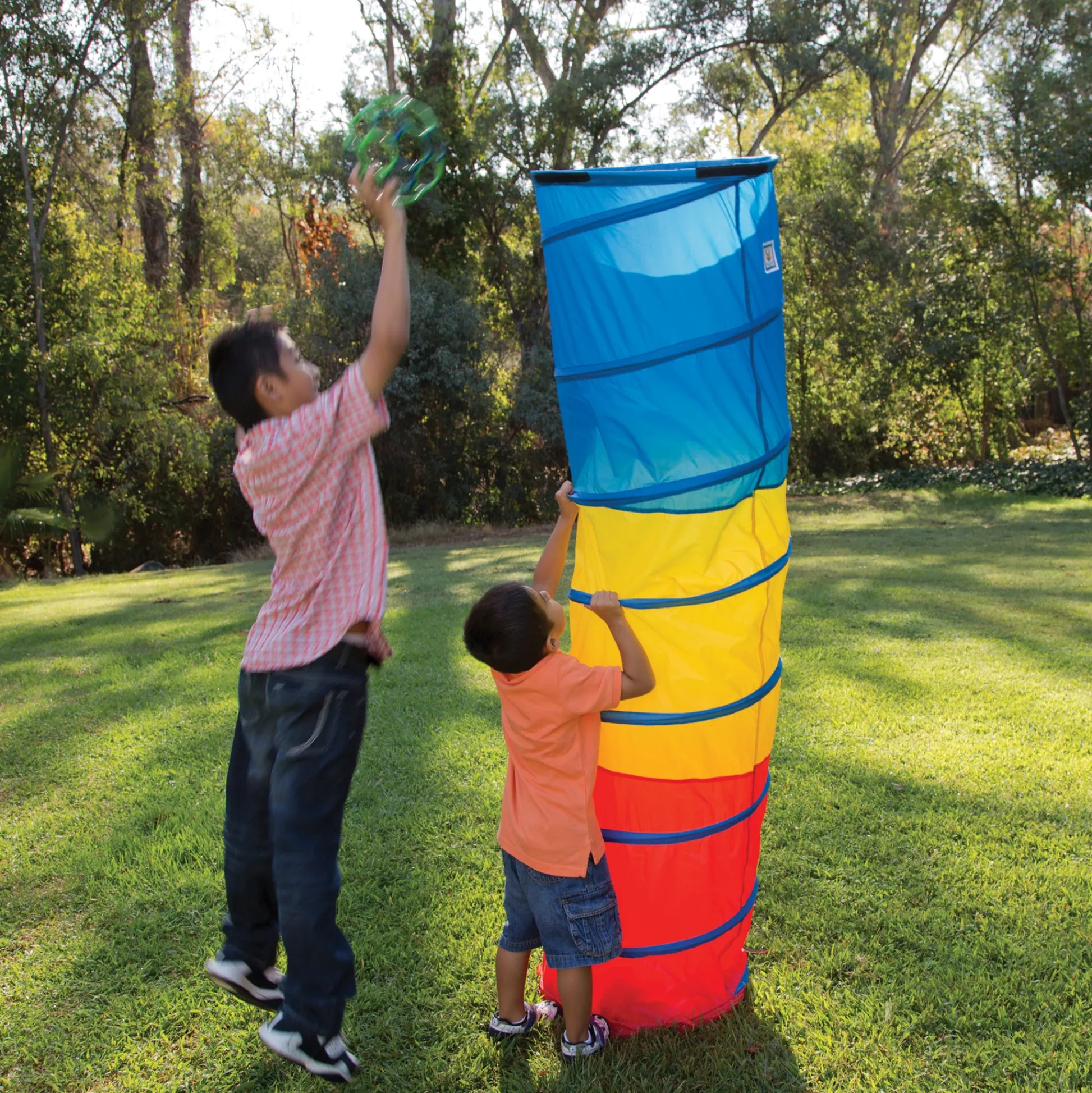 Educators Resource Pacific Play Tents Find Me Multi-Color Play Tunnel - 6' x 19"* Tents, Tunnels & Playhouses|Dress Up