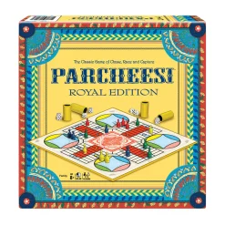 AreYouGame Parcheesi Royal Edition Classic Strategy Board Game* Board Games|Role-Playing Games