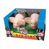 AreYouGame Pass The Pigs: Big Pigs Edition Oversized Foam Dice Game* Dice, Roll & Write Games|Social & Emotional Skills