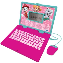 Lexibook Paw Patrol Bilingual Educational Laptop for Fun Learning* Preschool Pals