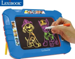 Lexibook Paw Patrol Neon Luminous Drawing Board with Light Effects and Templates* Preschool Pals|Drawing, Color & Painting