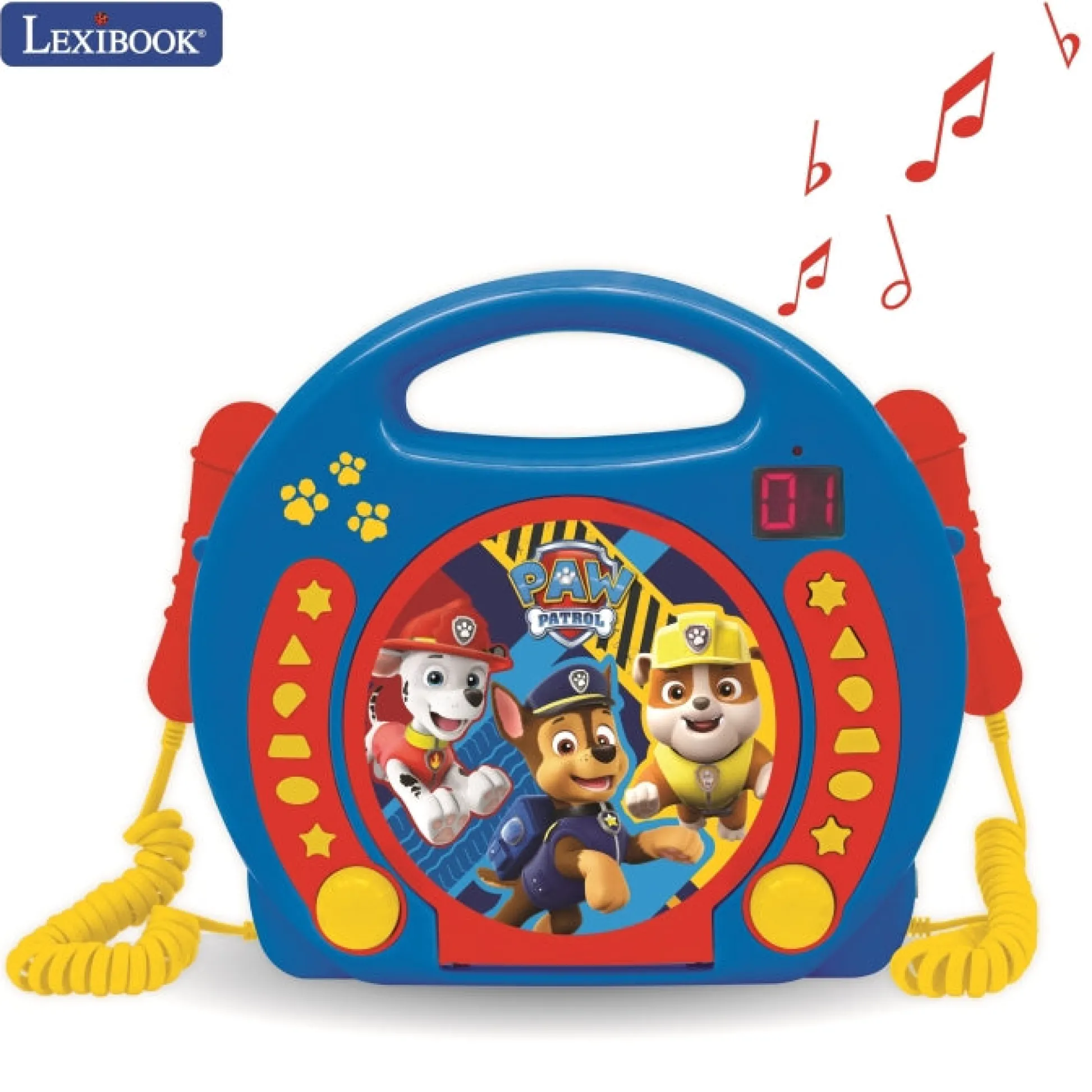 Lexibook Paw Patrol Portable CD Player - Interactive Music Device for Kids* Preschool Pals|Electronics
