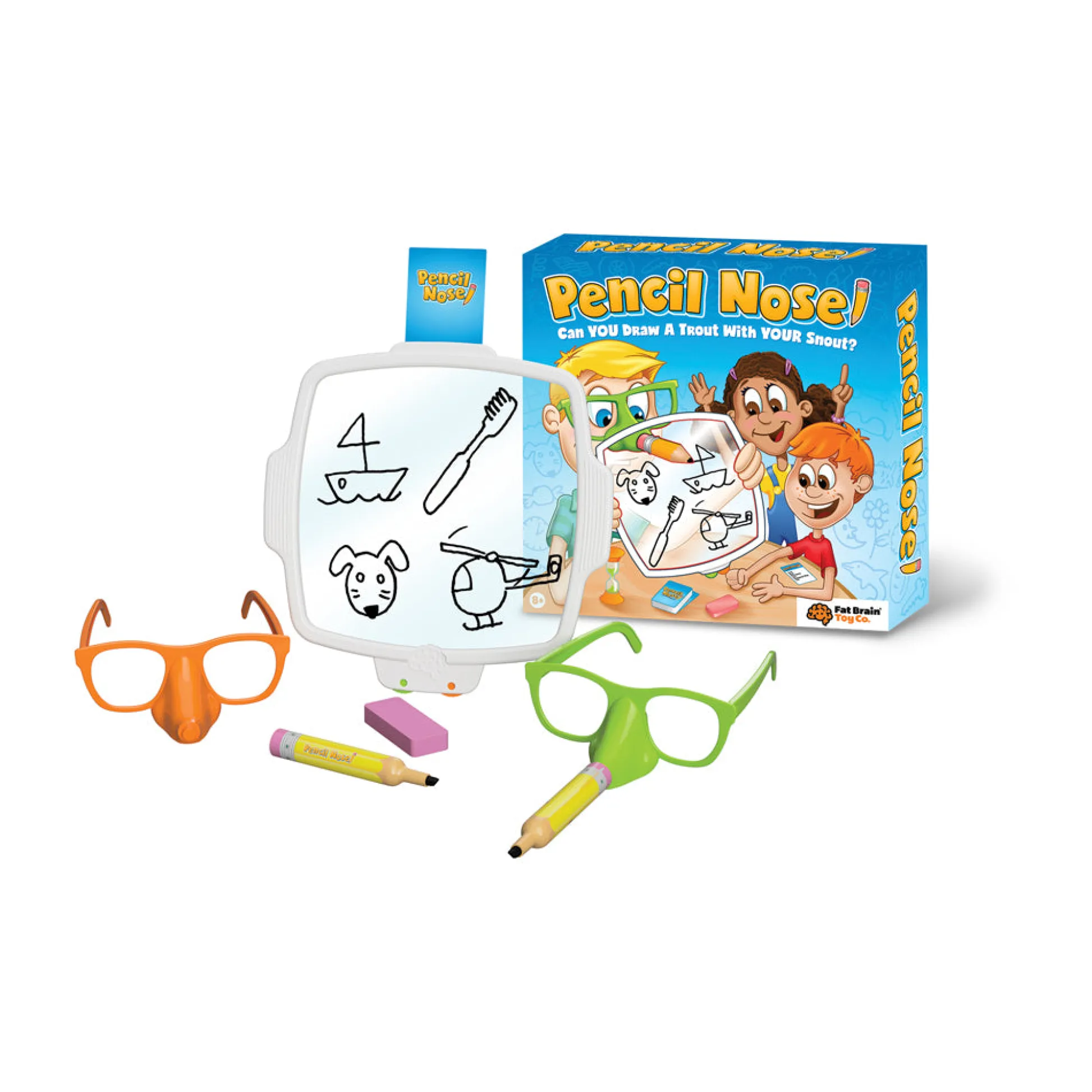 AreYouGame Pencil Nose Family Drawing Game by Fat Brain Toy Co.* Family & Entertainments Games
