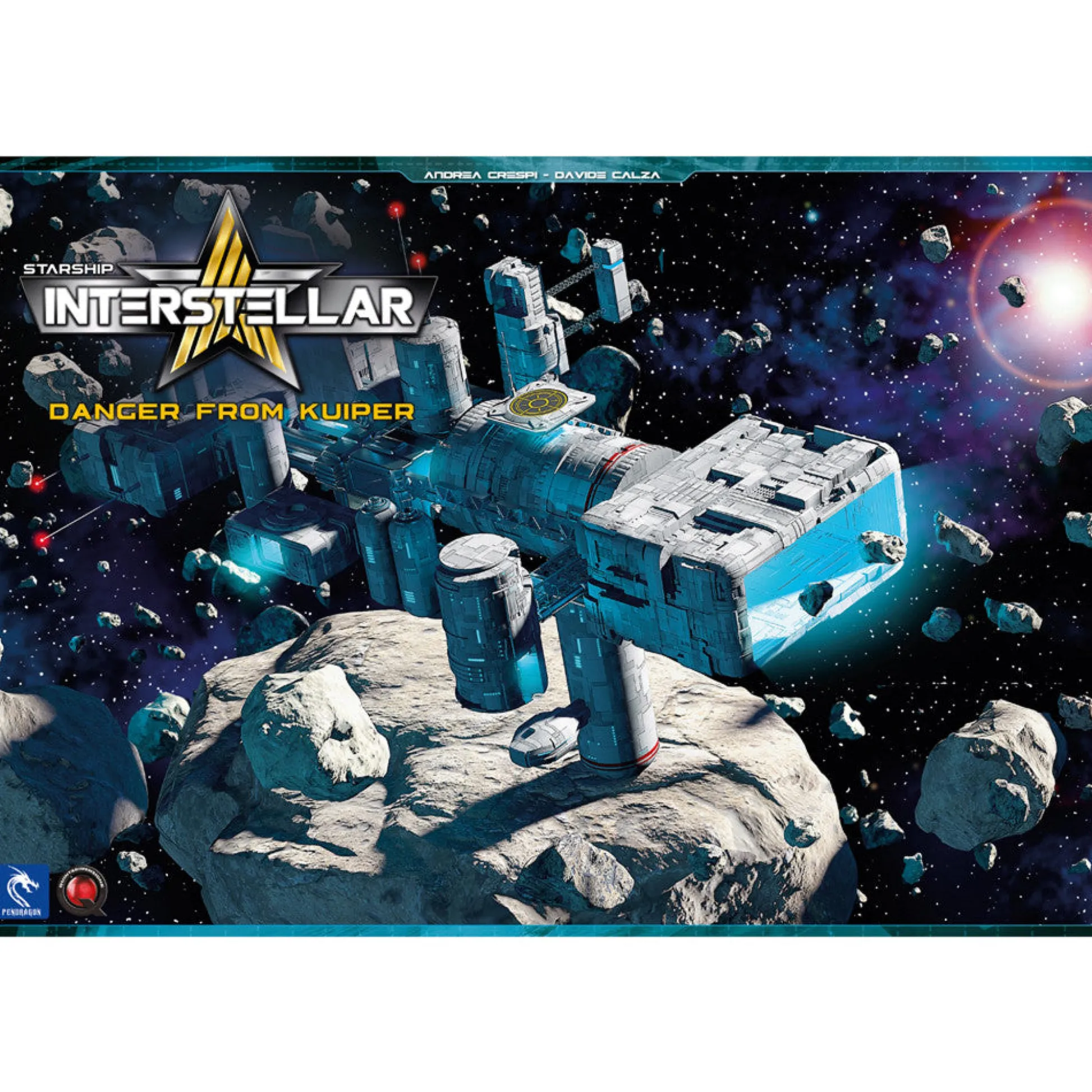 Flat River Group Pendragon Studios Starship Interstellar: Danger From Kuiper Expansion Set* Board Games|Role-Playing Games