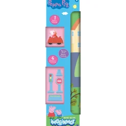 Flat River Group Peppa Pig Imaginmat Deluxe: Interactive Floor Playmat & Toy Car* Preschool Education Toys & Activities|Preschool Pals