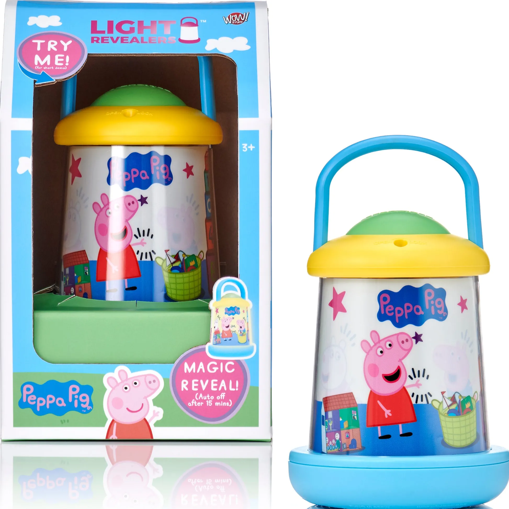 Flat River Group Peppa Pig Light Revealers Magical Night Light Lantern* Preschool Education Toys & Activities|Preschool Pals