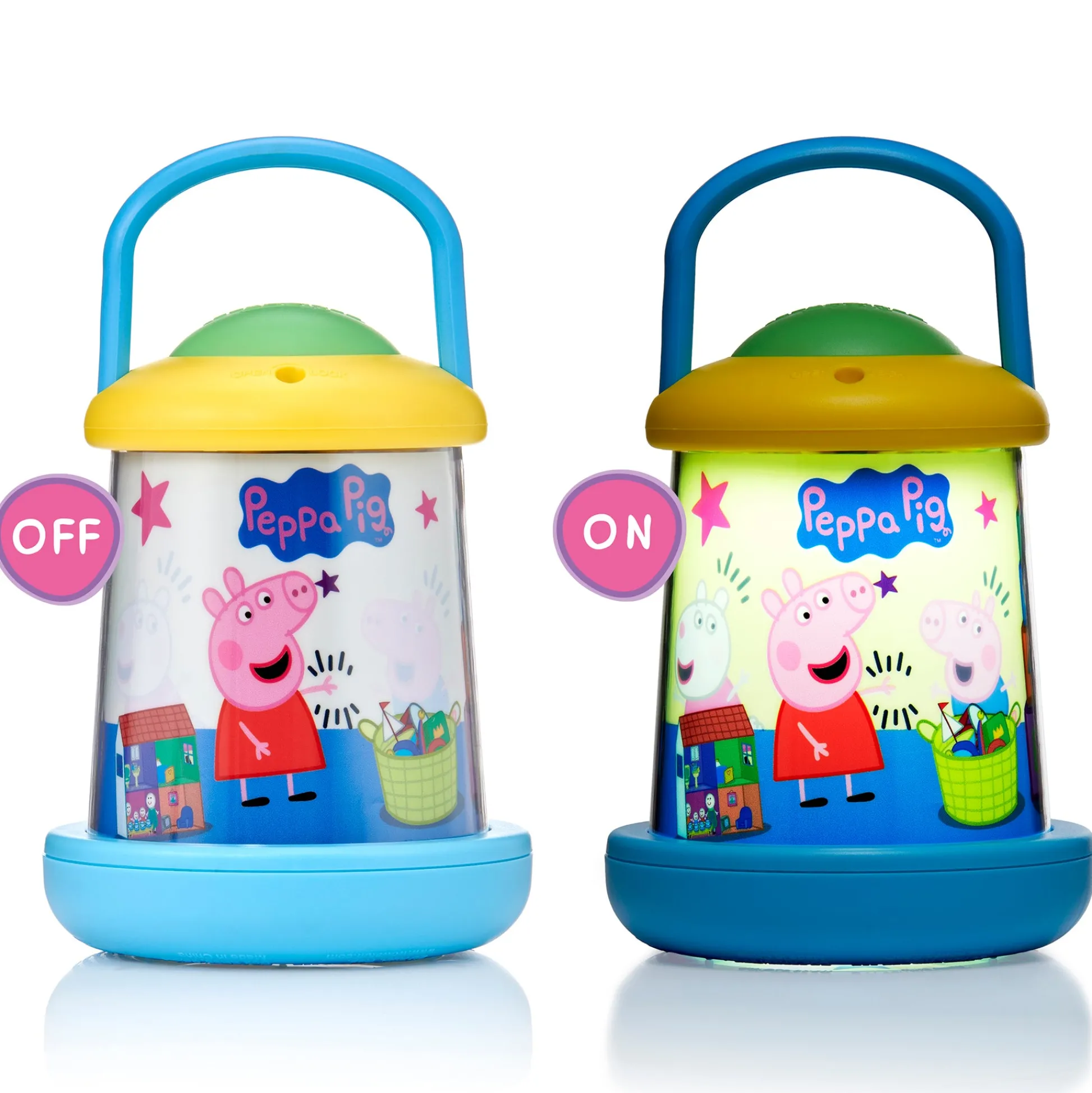 Flat River Group Peppa Pig Light Revealers Magical Night Light Lantern* Preschool Education Toys & Activities|Preschool Pals